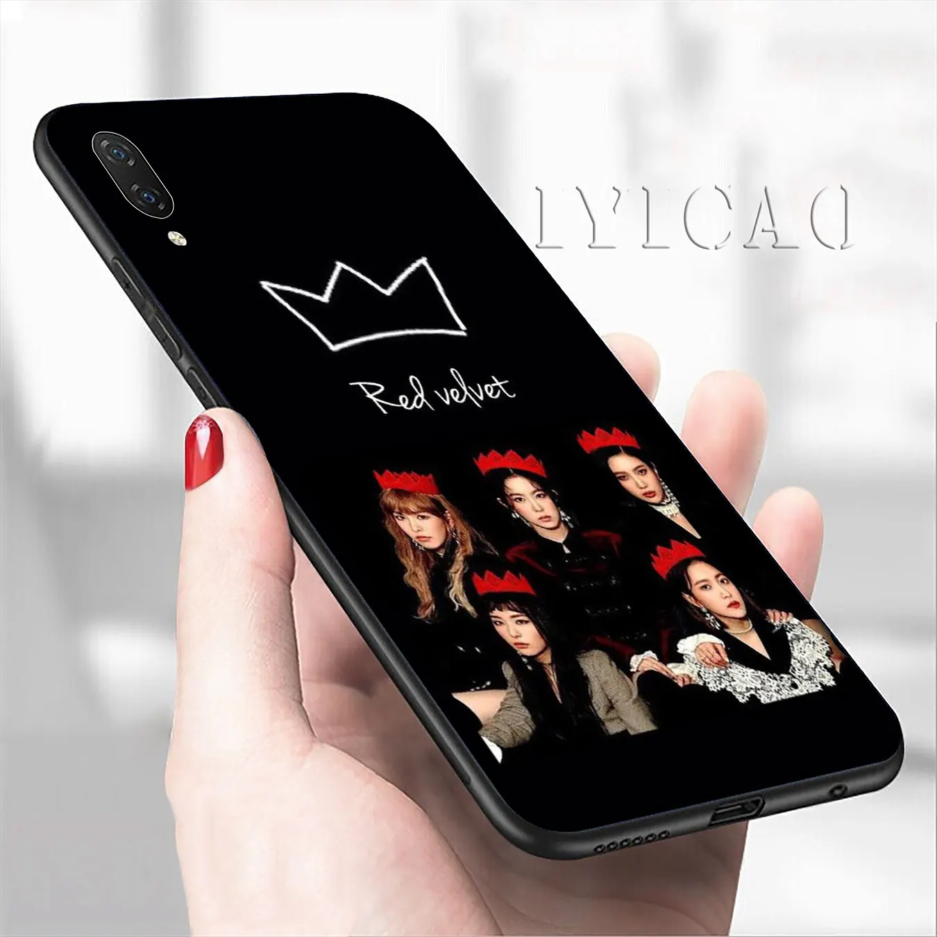 IYICAO сексуальный красный бархатный мягкий чехол для телефона Xiaomi Mi 10 9 9T A3 Pro CC9 CC9E 8