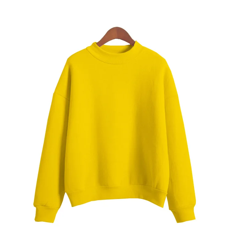 2020 Autumn Woman's Hoodies Oversize Female Loose Cotton Solid Thicken Warm Women Sweatshirts Lady Fashion Plus Size S-4XL
