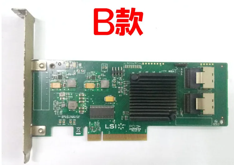 LSI SAS 9211 8i 2008E 6 Гб 8 портов SATA3 4T жесткий диск Плата расширения Raid|Детали и
