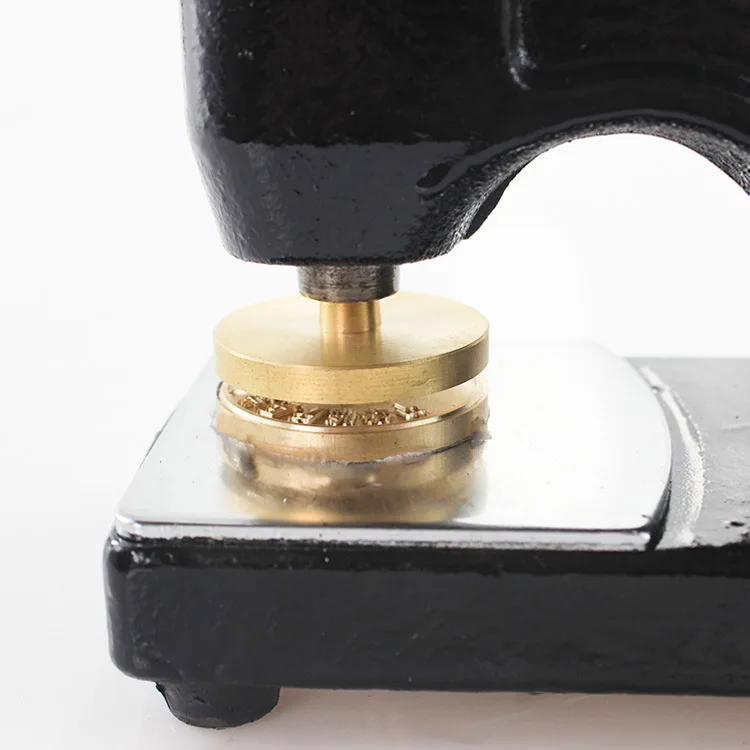 Пользовательские латунные тиснения печать логотип персонализированные Печать