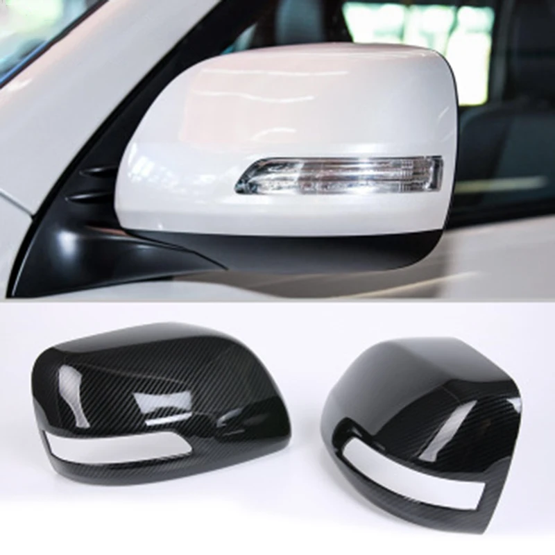 Двери автомобиля зеркало заднего вида накладка Крышка для Toyota Land Cruiser 150 Prado LC150 FJ150