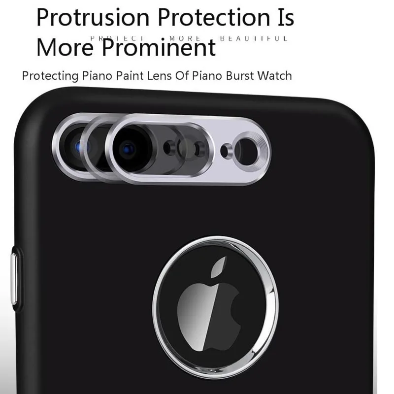 For Iphone se phone Case 7 Apply Iphonexr/max/8 Apple Hand Shell Metal Paint Key Fuel Injection Tpu Protect Sheath handphone | Мобильные