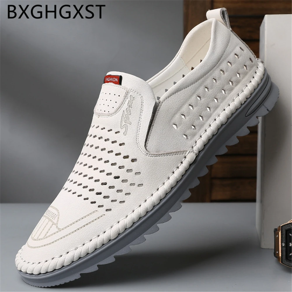 

Summer Shoes Men Designer Slip On Shoes Men Loafers Fashion Genuine Leather Shoes Men 2022 Luxury Brand Zapatos De Hombre Buty