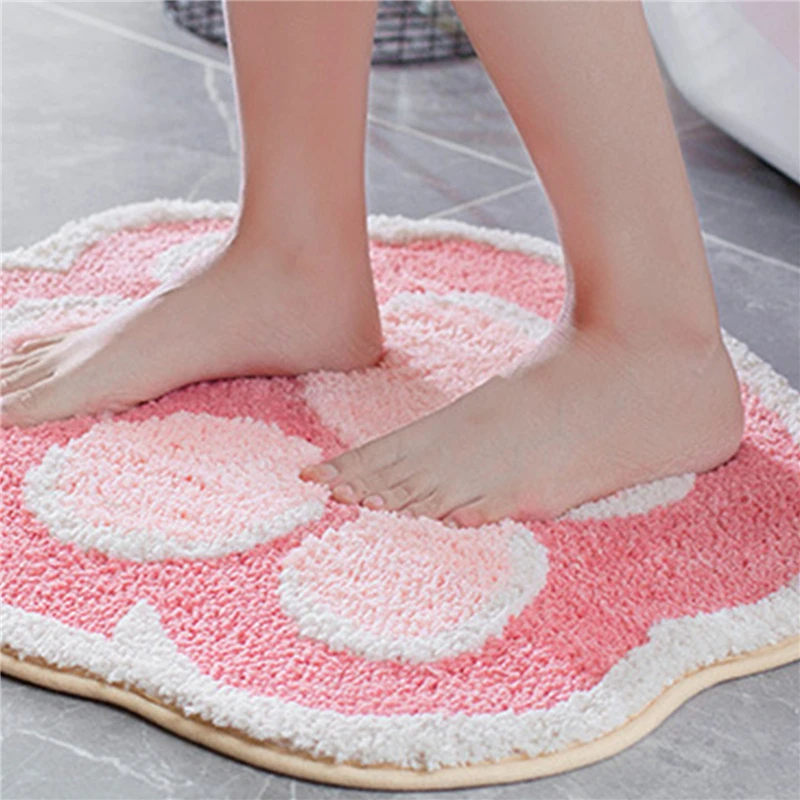 Новинка 2021 лидер продаж модный нескользящий коврик с кошачьими крапанами для