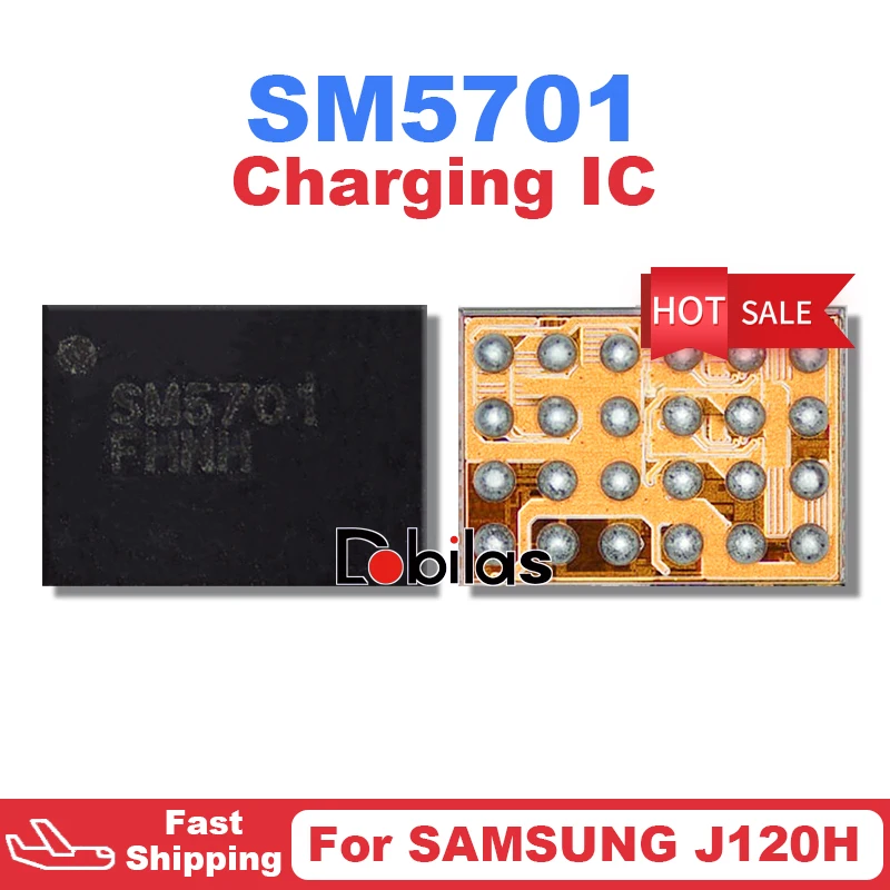 1Pcs/Lot SM5701 New Original Charging IC For SAMSUNG J120H Integrated Circuits Replacement Parts Chip Chipset 5pcs lot sm5414w new original bga charger ic charging ic integrated circuits replacement parts chip chipset