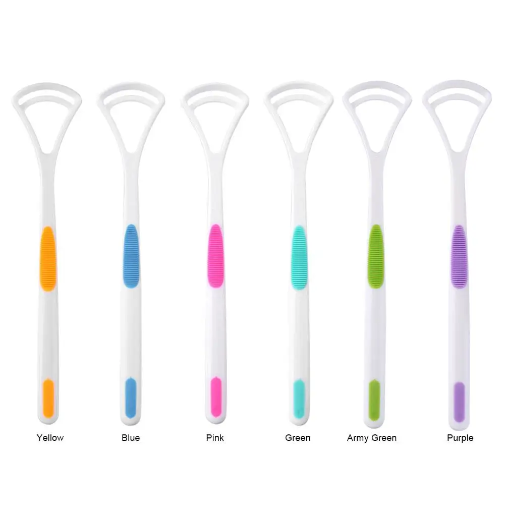 

Oral Hygiene Care Tools New Tongue Scraper Cleaner Oral Care Cleaning Tongue Scraper Brush Keep Fresh Breath Tongue Coating