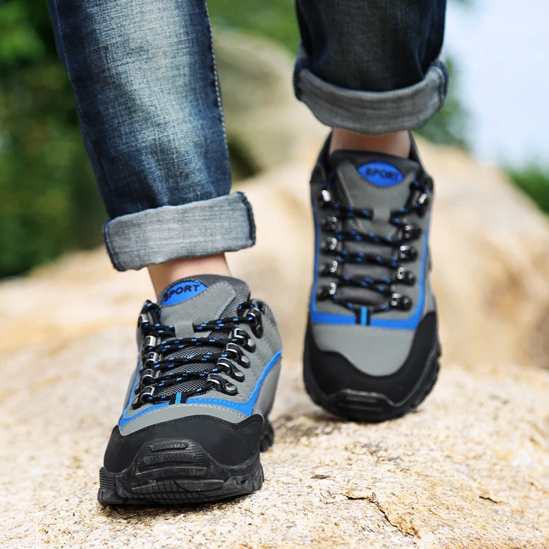 2020 Мужская Уличная походная обувь для альпинизма охоты треккинга удобные
