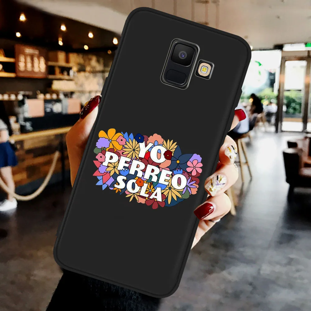 

Yo Perreo Sola Bad Bunny Maluma Black Phone Case For Samsung A51 A71 A20 A30 A40 A50 A70 A90 A5 A6 A7 A8 A9 A10 J5 J6 J7 J8 Plus