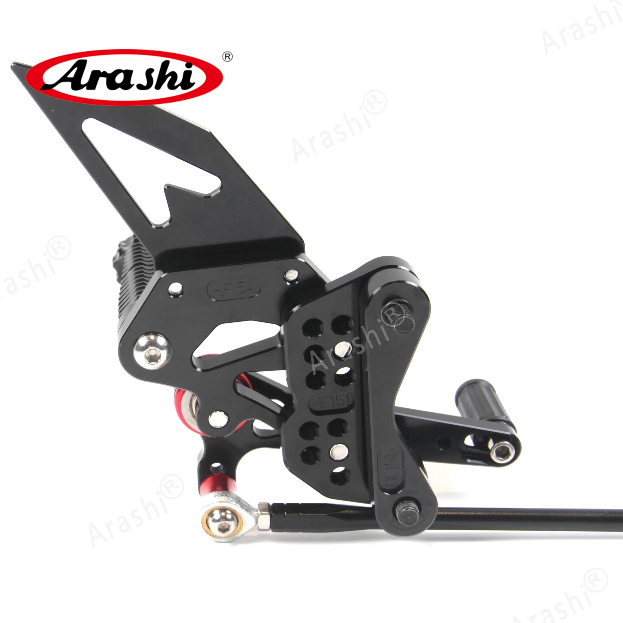 Араши Rearset для поездок на мотоцикле DUCATI 1098 1098S 1098R 2007 2008 2009 ЧПУ Регулируемые