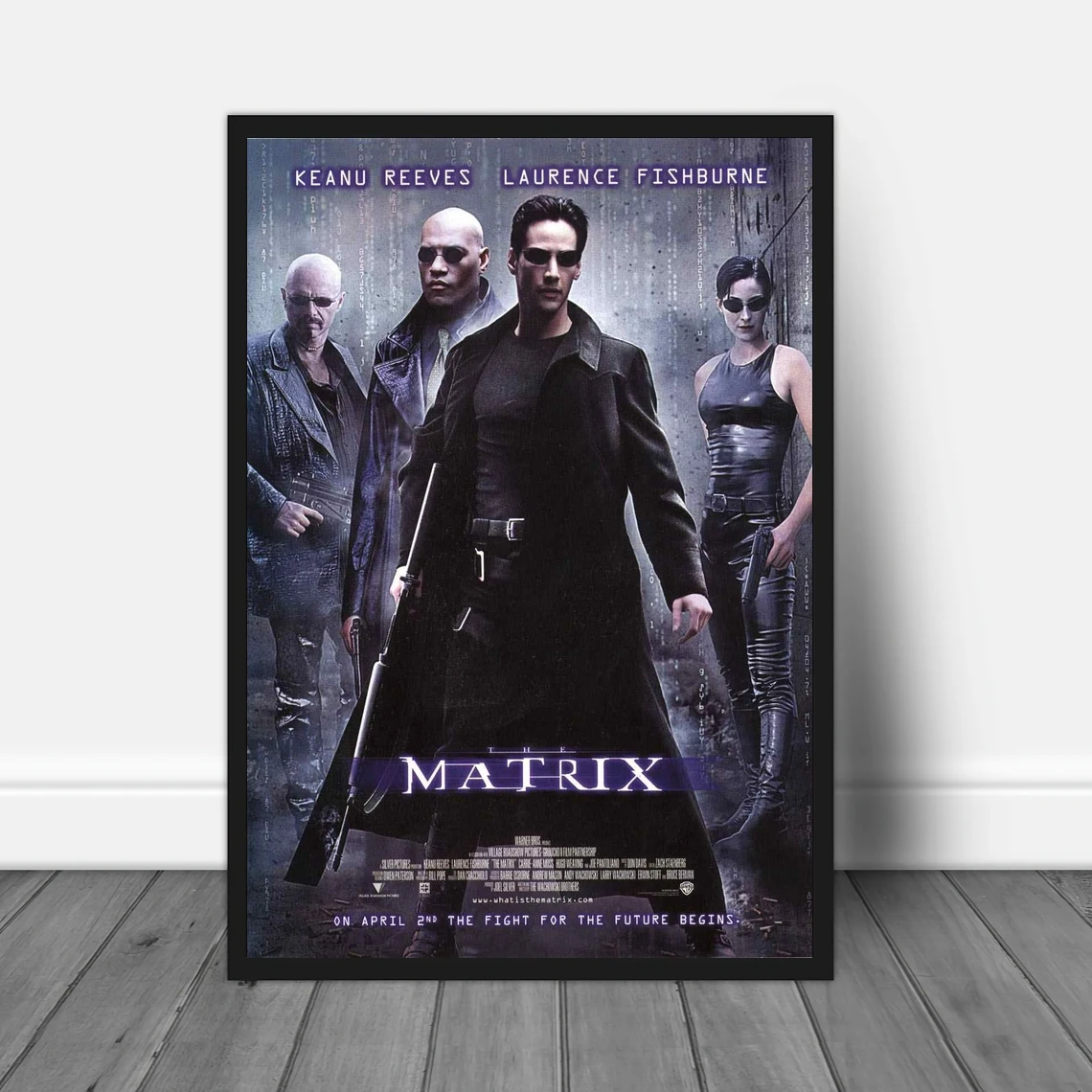 

Плакат из фильма матрица Кеану Ривз, печать на холсте, домашний декор, настенное Искусство (без рамки)