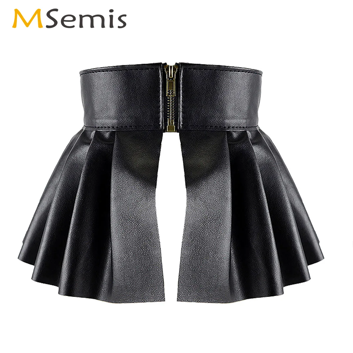Для женщин длинной баской пояс юбки сексуальные лосины из искусственной кожи