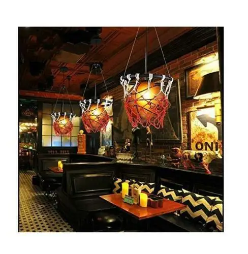 Креативные баскетбольные подвесные светильник ильники светильники люстры