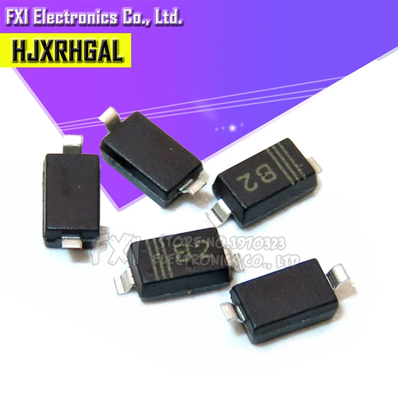 100pcs SMD диод 0805 1N5819 1N4007 1N4148 SOD 123 SOD123 323 1206 1N4148WS 1N5819WS B5819WS SOD323|Интегральные схемы| |