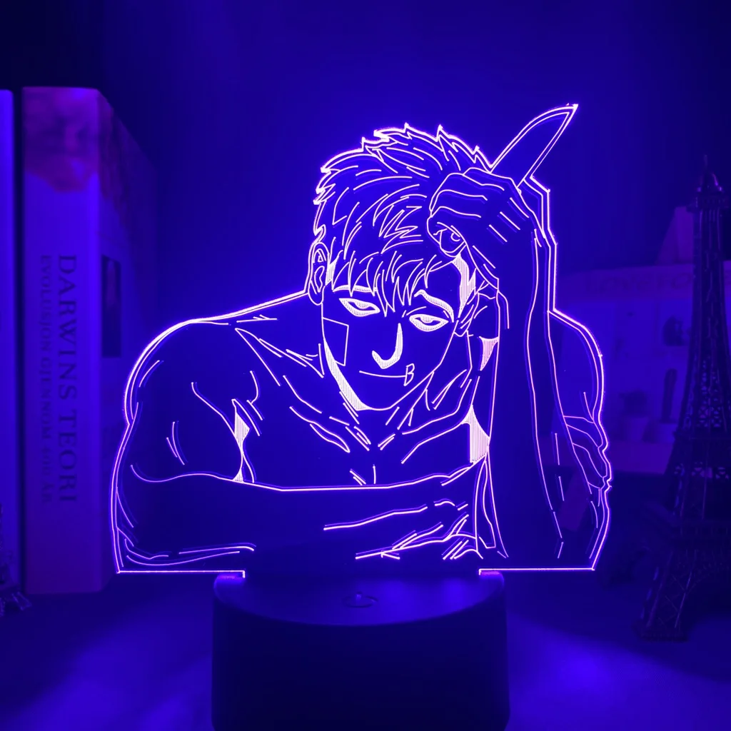 

Acrylic 3d Lamp Killing Stalking Sangwoo Light for Bedroom Decor Led Night Light Anime Killing Stalking Gift BL DropShipping