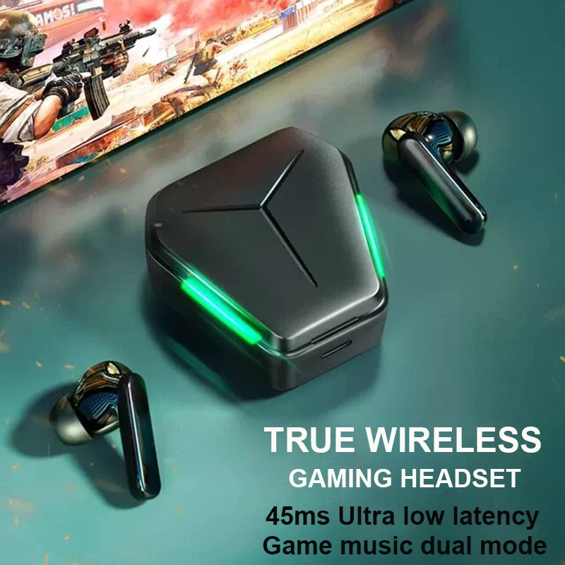 

Mobile Games Zero Latency True Wireless Bluetooth Headset TWS Bluetooth Sports Earbuds Mini Sports Earbuds with Microphone