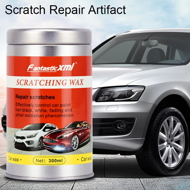 

300ml Set Universal Car Scratch Remover Auto Paint Repair Tool Kit Automobile Care Detailing Polish Cream Wax Accessories