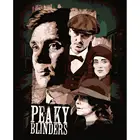 Картина по номерам Острые козырьки - Peaky Blinders, 40 х 50 см