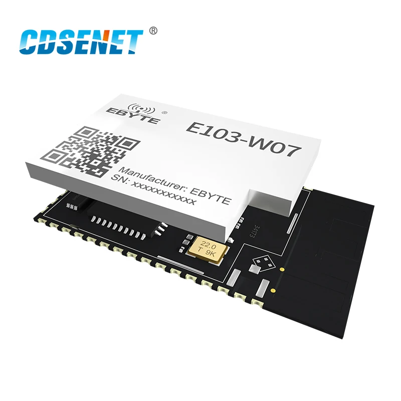 10PCS WIFI Mesh Ad Hoc Network Wireless Module AT Command CDSENET E103-W07 10 dBi for Smart Home Industrial Scene