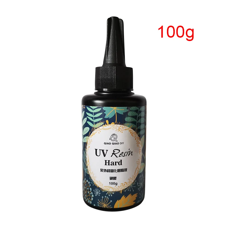 UV Ultraviolet Resin Gel Curing Quick drying Non-toxic Transparent Sunlight Activated Hard Resin Jewelry Making DIY Jewelry Tool