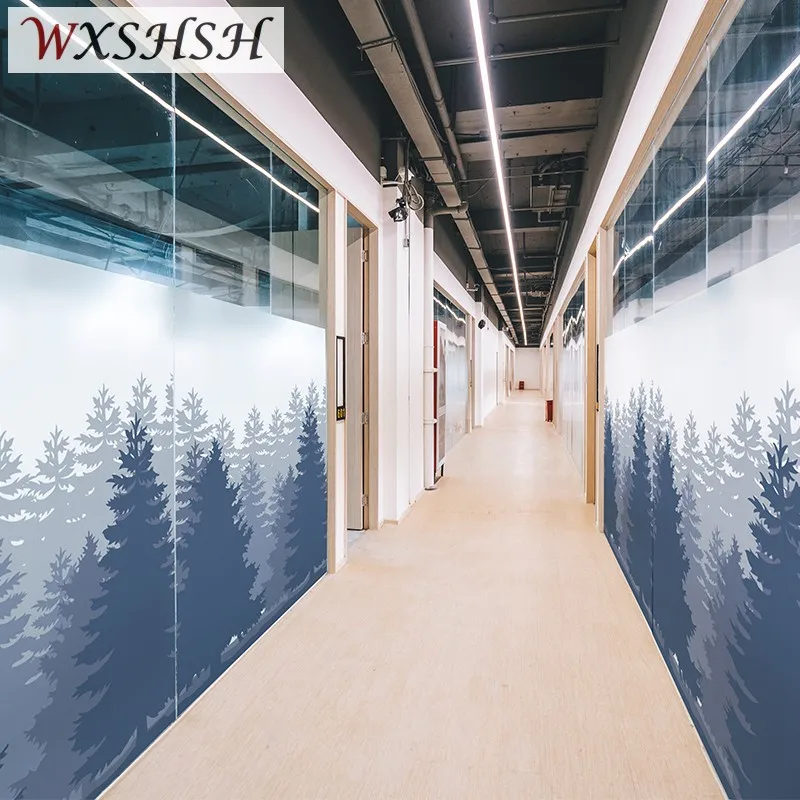 

Индивидуальный размер, стикер, абстрактное дерево, декоративная защита конфиденциальности, стеклянная пленка для спальни, ванной, гостиной