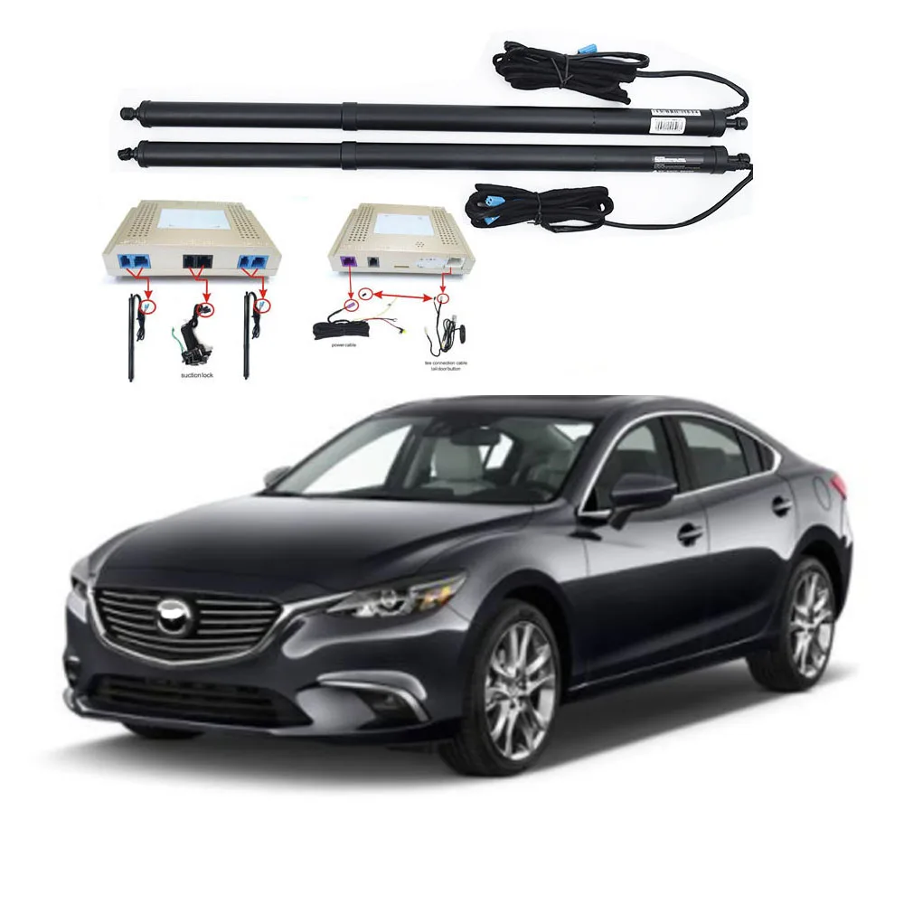 New Electric tailgate refitted for MAZDA 6 2012 -2020 Tail box intelligent electric tail door Power lift Lock | Автомобили и