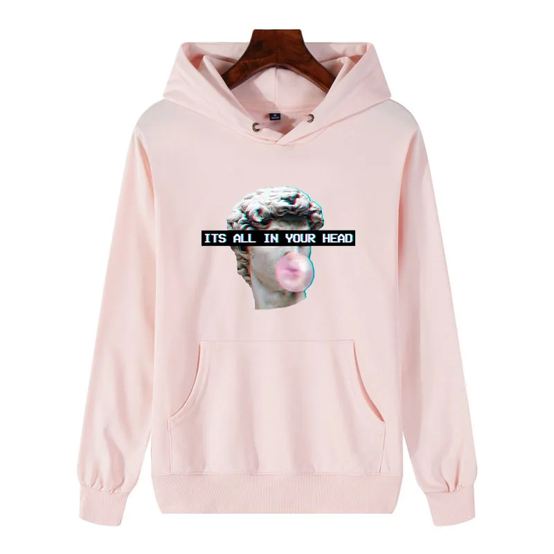 Vaporwave унисекс толстовки Streetwear K уличная Sad Girl Ретро аниме для женщин/мужчин
