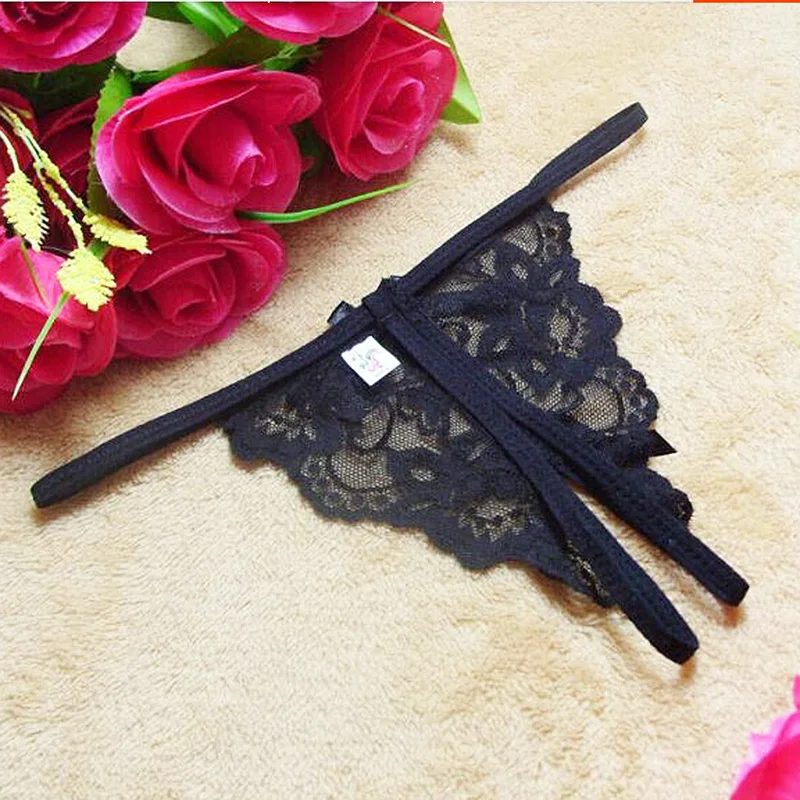 

1 шт. новые трусики с бантом, однотонные женские кружевные трусики с цветочным рисунком, сексуальное нижнее белье, стринги, трусы, шорты, модн...