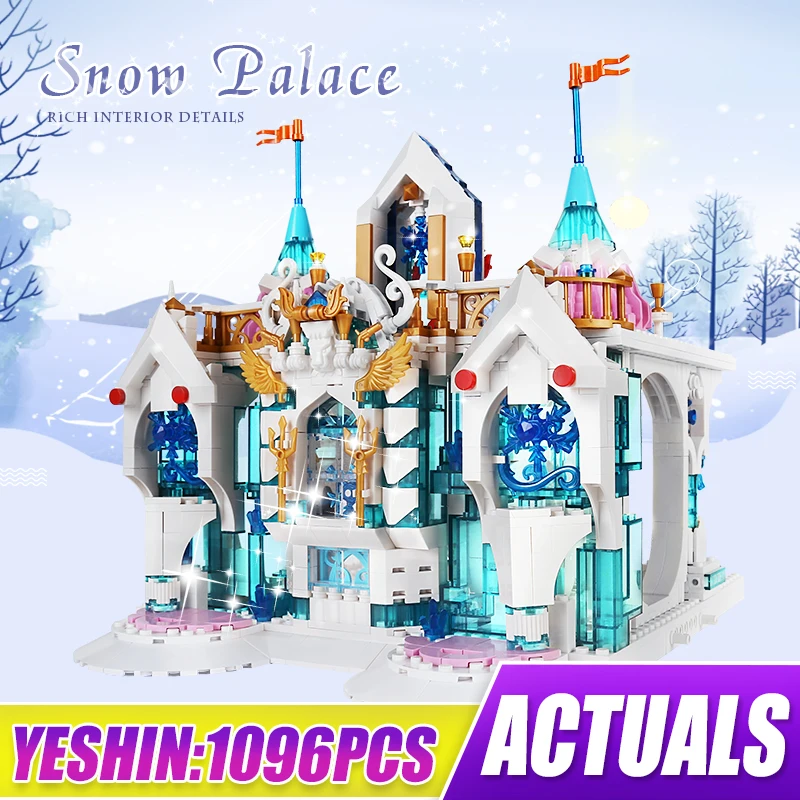 

Форма король 11008 креативные игрушки MOC замороженная Входная модель строительные блоки сборные кирпичи наборы Образовательные Детские Рожд...