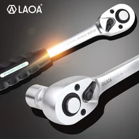 laoa 36 teeth 14 38 12 inch ratchet socket wrench high torque cr v steel fast spanner quick release car repair tools