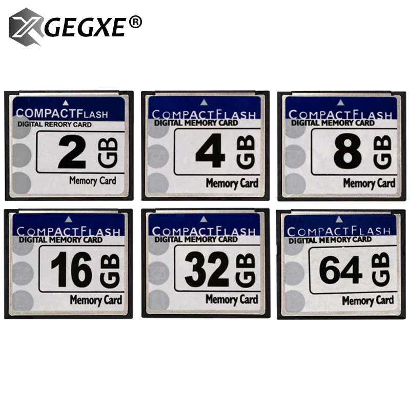 XGEGXE 16 Гб карта памяти CF 2 ГБ 4 8 компактный флэш-накопитель для камеры | Компьютеры и