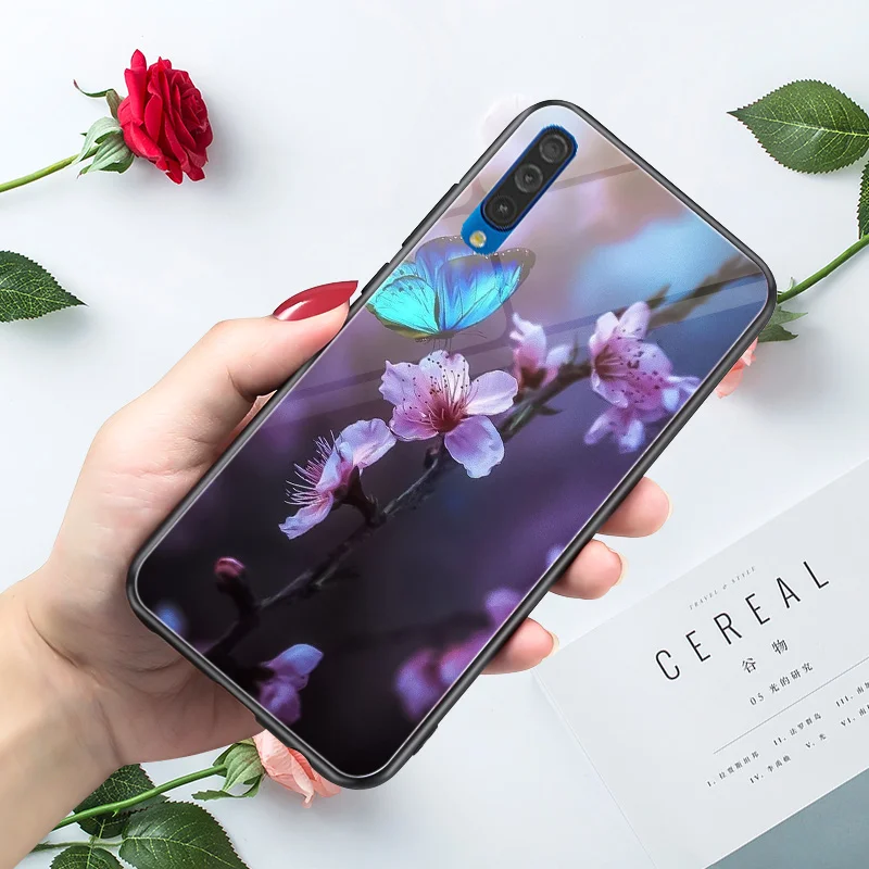 Глянцевый чехол для Samsung Galaxy A50 A70 A40 A30 A20 A10 A6 A8 Plus A3 A5 2016 2017 A7 2018 A10S A20S A30S A50S A20E A51 A71 |