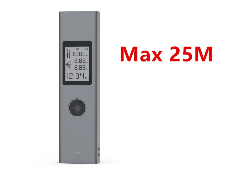 LS-1 Xiaomi mijia DUKA LS-P перезаряжаемый интеллектуальный цифровой лазерный дальномер для охоты Гольф Лазерный дальномер 40 м - Цвет: LS-1