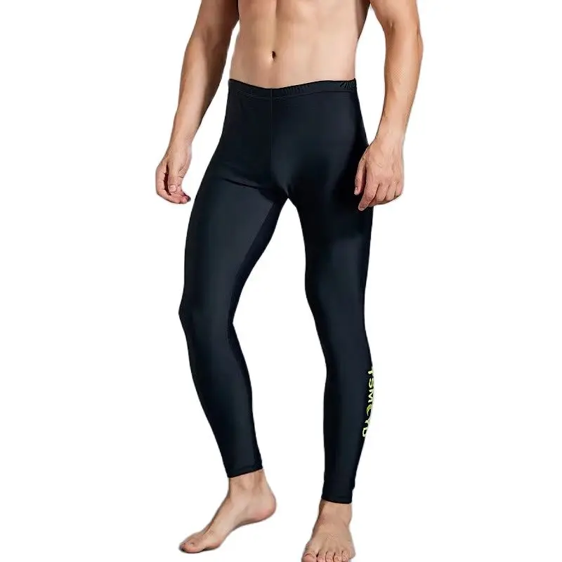 TSMCYD Women Men Rash Guard Pants Lycra Quick Dry Yoga Tight Pants Swimming Surfing Diving Fitness Leggings Drop Shipping
