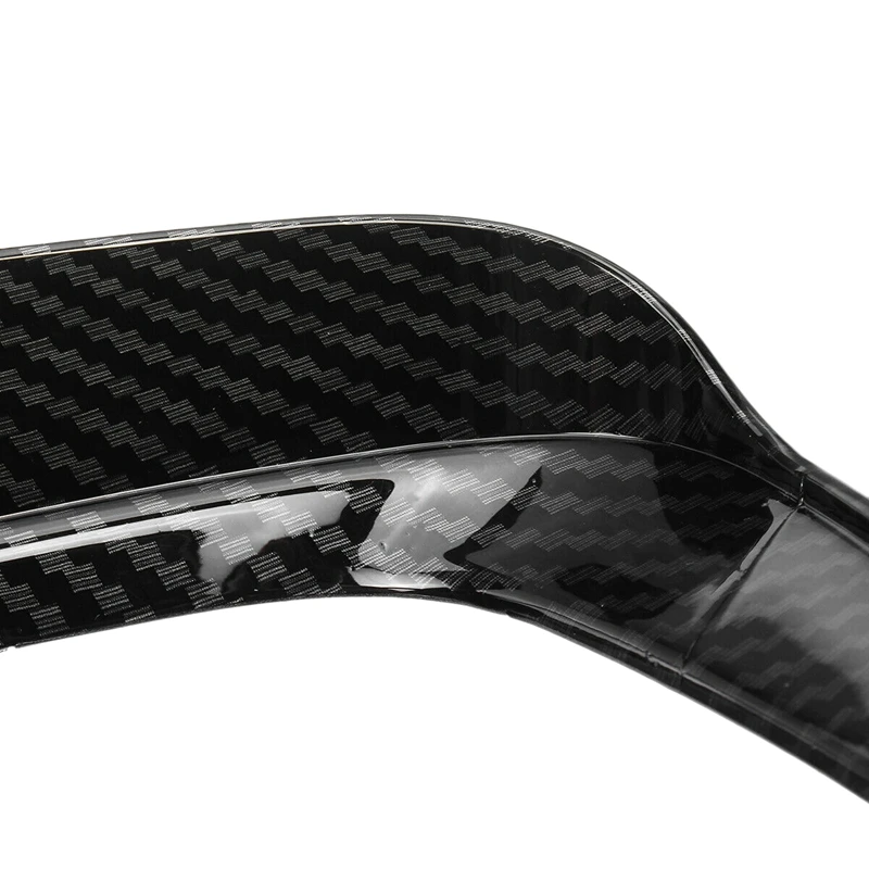 2 шт. автомобильные накладки на зеркало заднего вида из углеродного волокна для