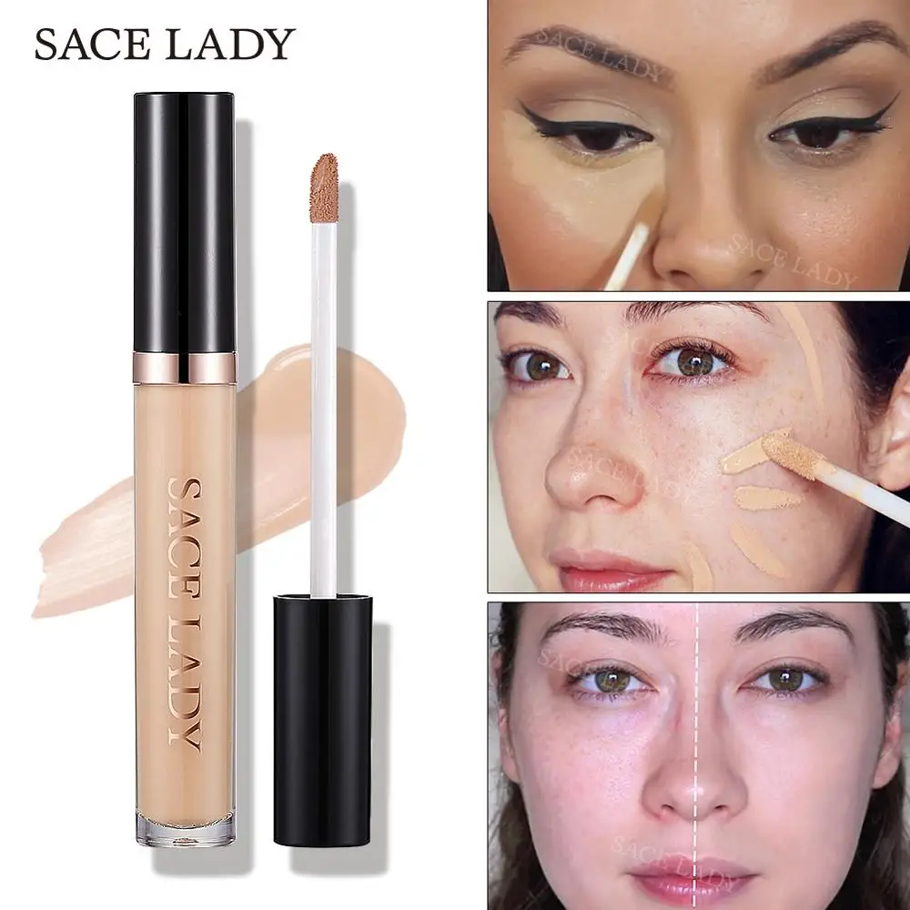 SACE LADY Full Cover Pro консилер крем для макияжа лица корректор Жидкий Макияж база для глаз темные круги лица натуральная косметика