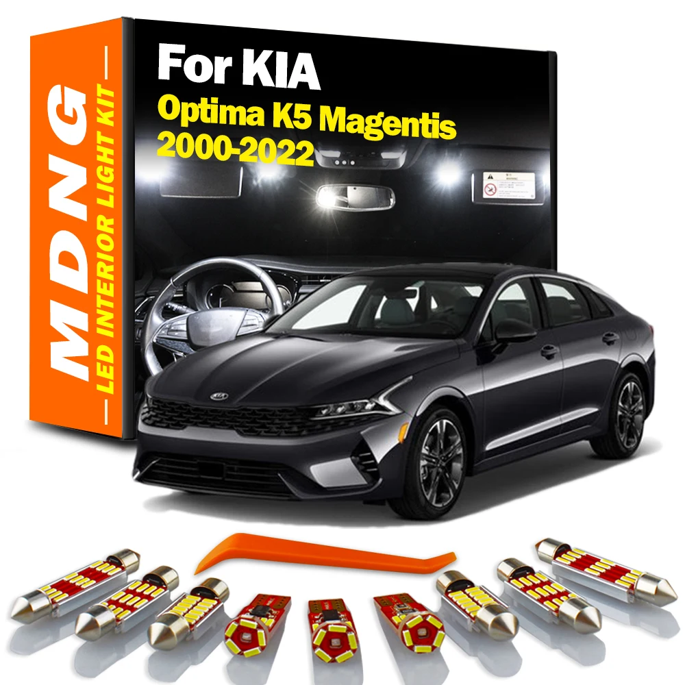 MDNG Canbus Автомобильный светодиодный Интерьер Карта багажник свет комплект для KIA