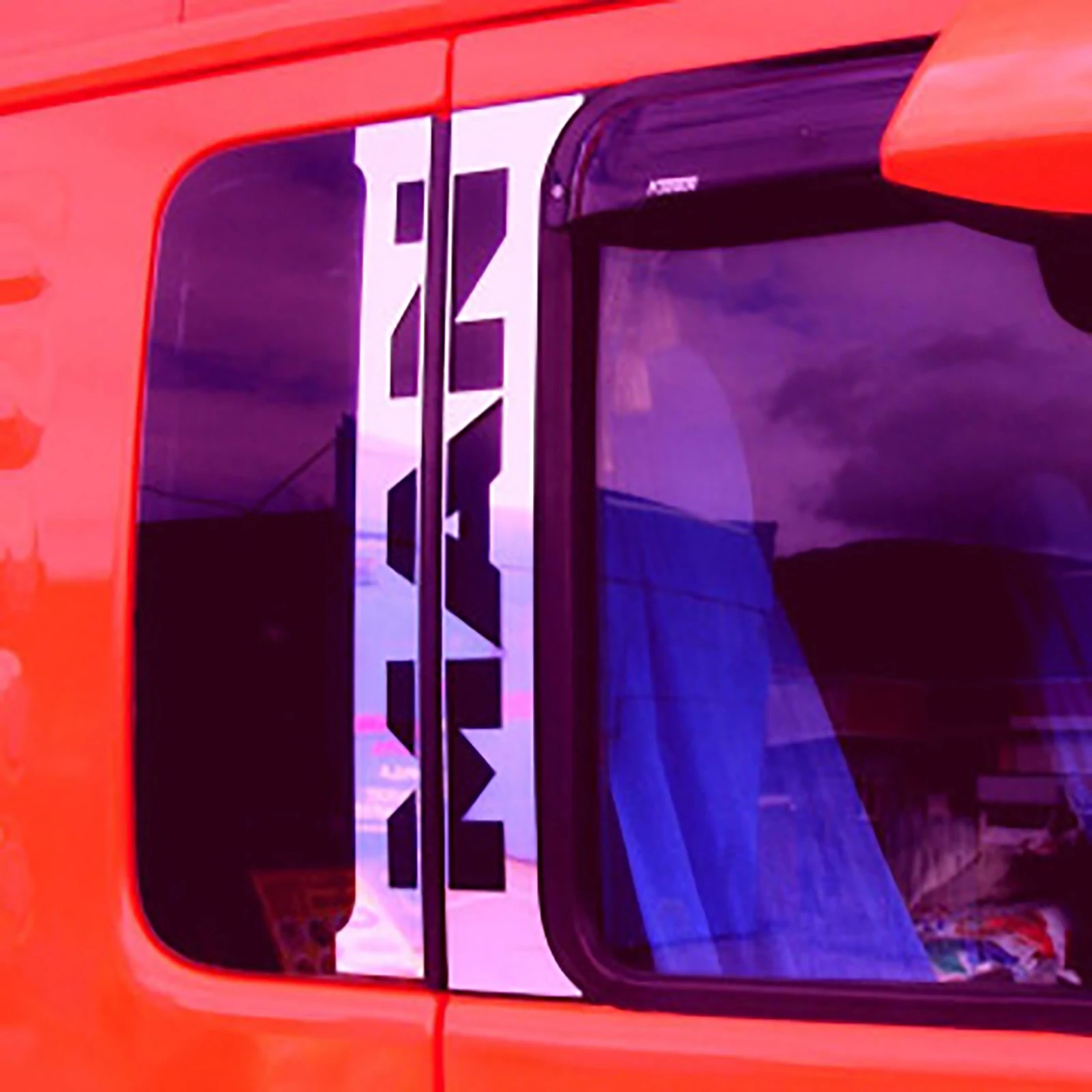 

Door Decorative Stickers 066 Cool Modified Stickers Upgrade Parts for Tamiya 1/14 MAN TGX RC Car Toy Accessories