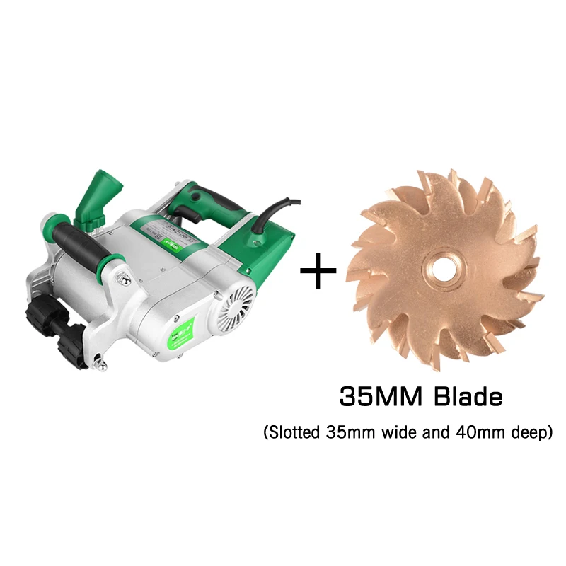 Электрическая машина для резки стен 1100 Вт 35 мм/25 мм|groove cutting machine|wall groove machinewall chaser