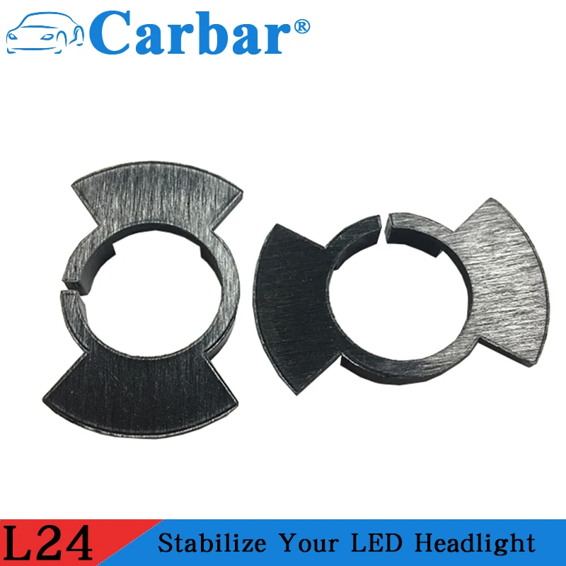 2 шт. H1 автомобильная светодиодная лампа для фары Базовый адаптер держатель Honda