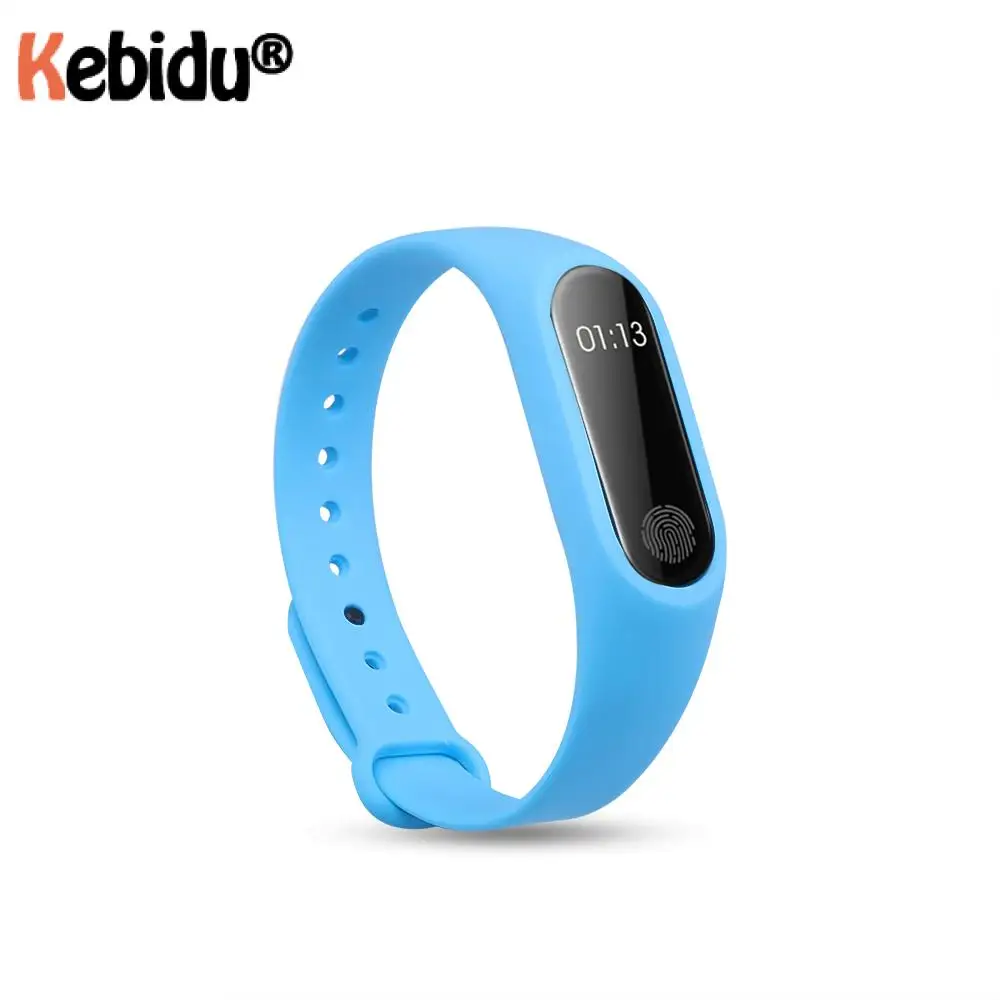 Смарт браслет с сенсорным экраном OLED 0 42 дюйма Bluetooth пульсометром