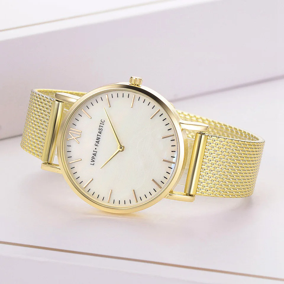 

Women's Casual Quartz Watch Fashion Women Mesh Belt Starry Sky Watch Wild Lady Creative Gift relojes Drop Shopping