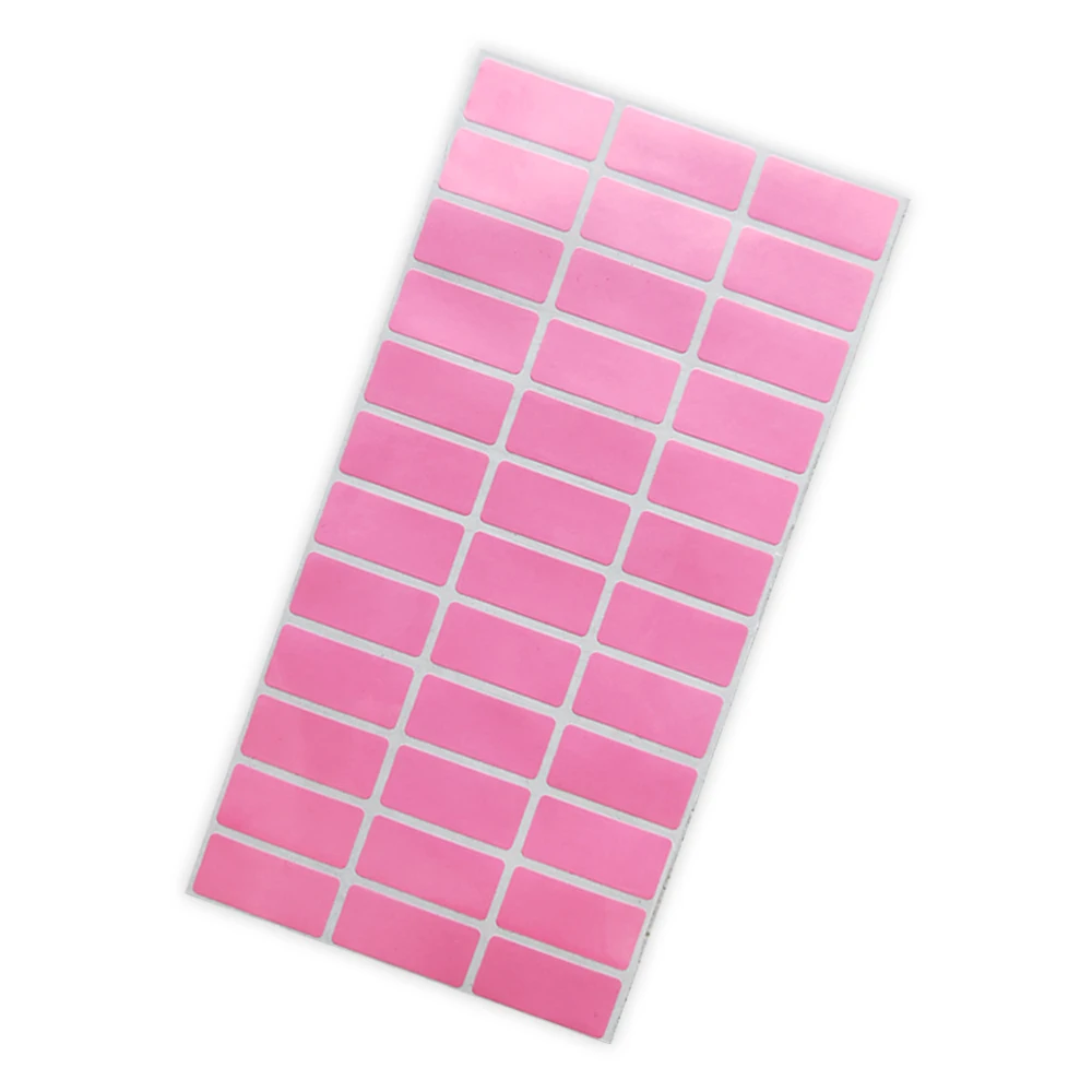 Multi Size Pink Waterproof Handwritten Blank Name Stickers Custom Personalised Label Student DIY Personal School Stationery Tags | Дом и сад