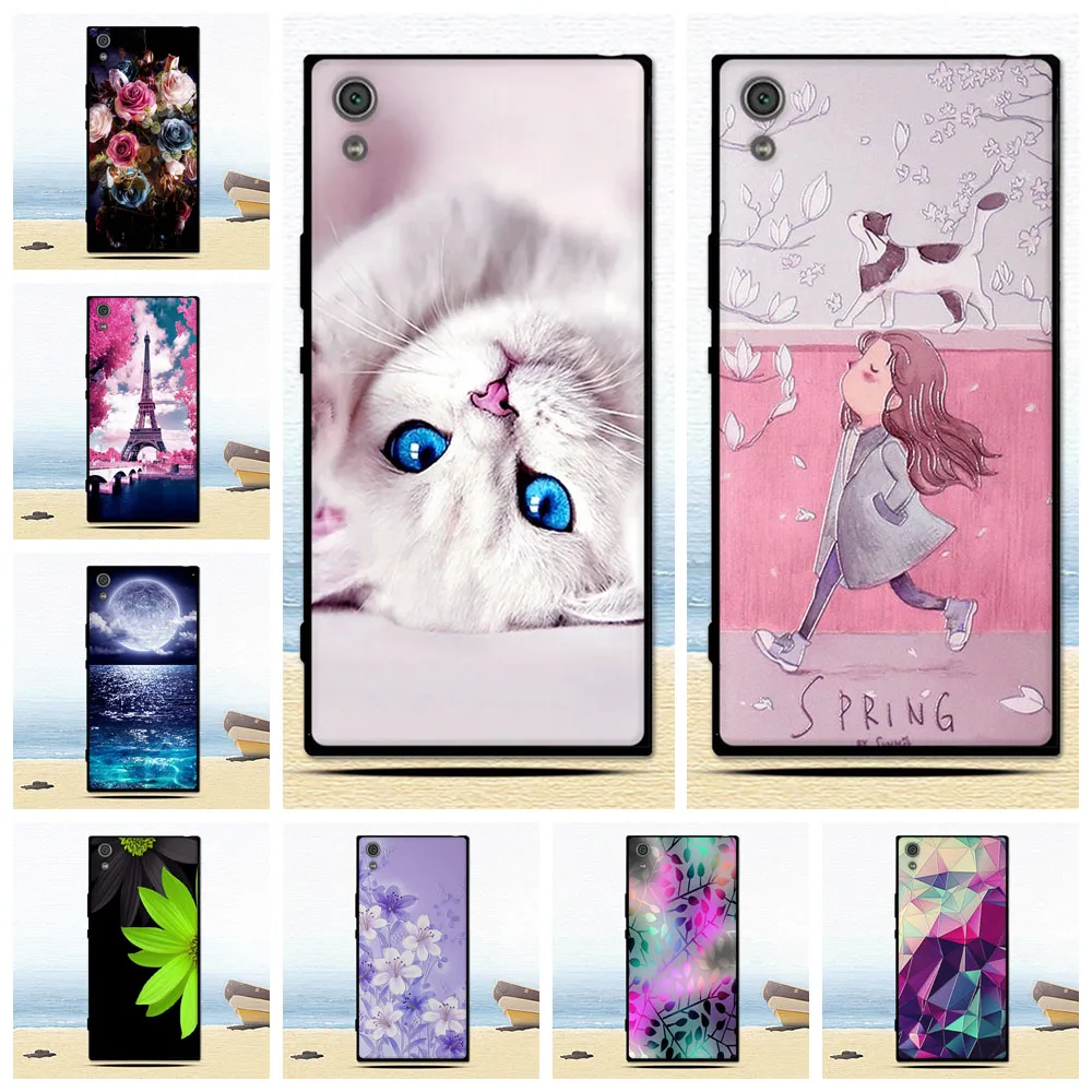Чехол для Sony Xperia XA1 Ultra мягкий ТПУ чехол 6 0 дюйма Dual G3221 G3212 сумка|Бамперы| |