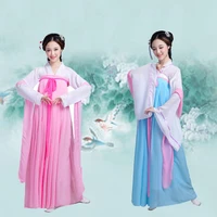 lady traditional dance clothes pink yellow blue outfit chinese princess dress costumes for women summer hanfu tang dynasty
