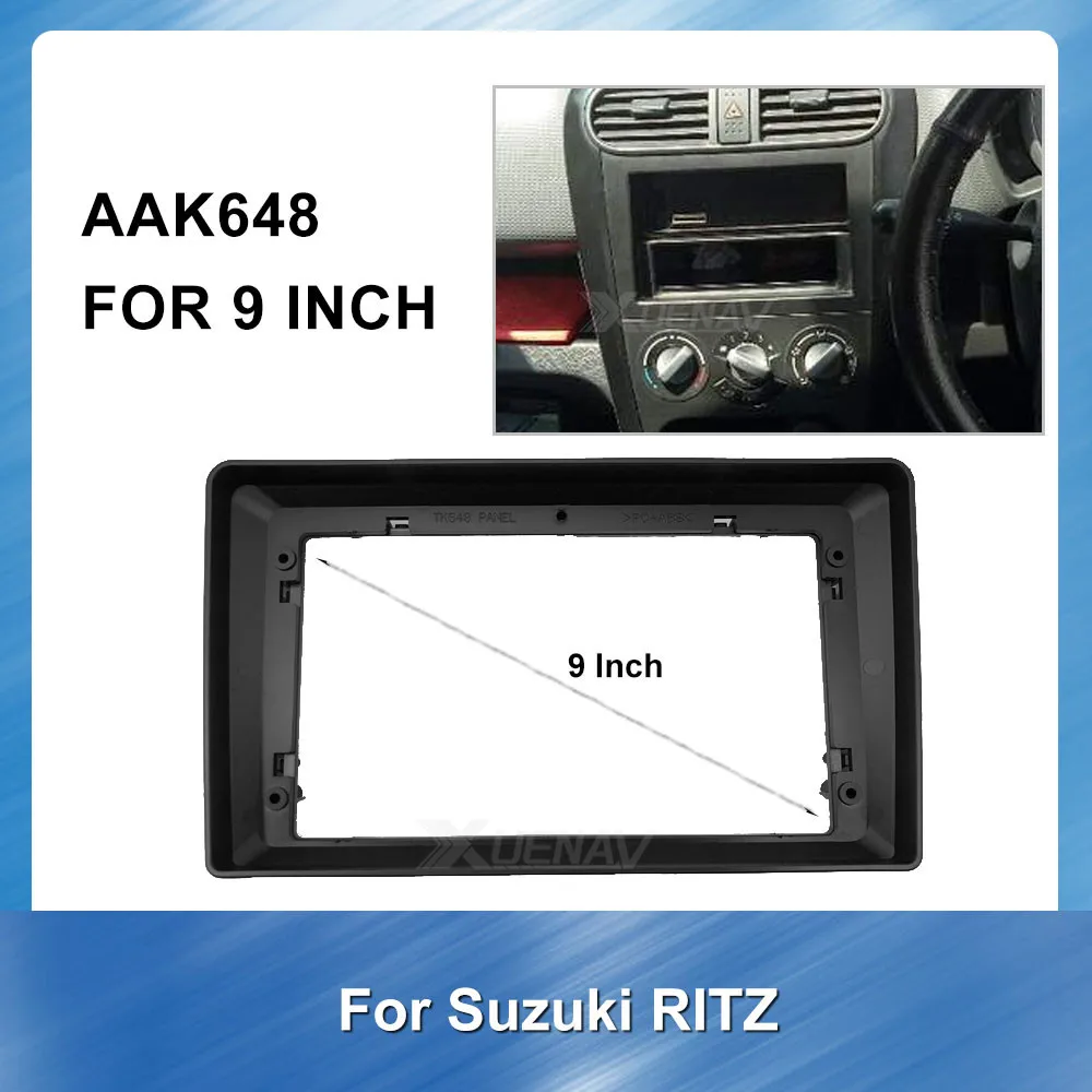 

Автомобильный Радио Fascia DVD рамка аудио для SUZUKI RITZ 2008 + Автомобильный Адаптер для установки приборной панели