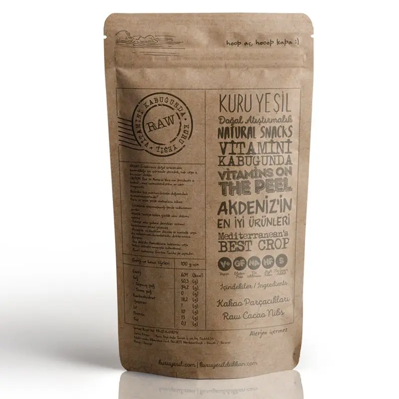 

Dry Gree-Organic Raw Cacao Nibs, 5.29oz - 100g