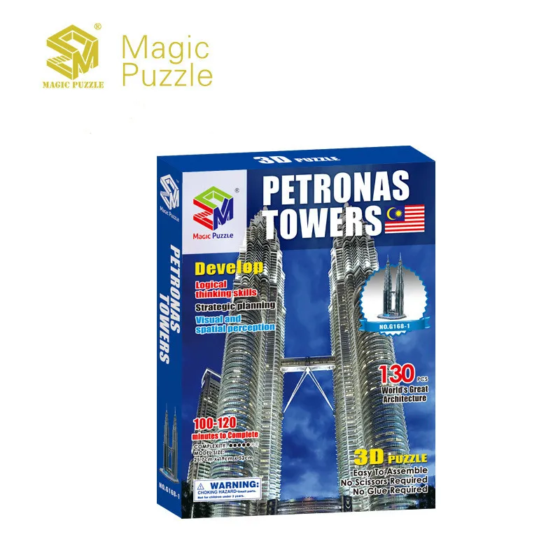 

Creative 3D 3D Puzzle Model Paper Building Model Children's Puzzle DIY Assembled Toy toys for children puzzle educational toys