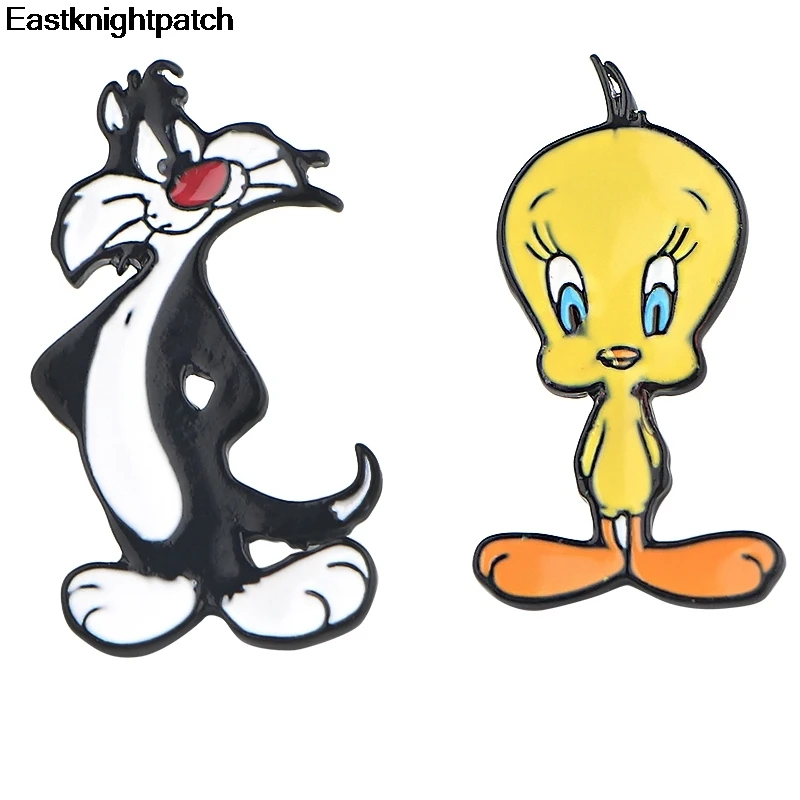 Gremlins мультфильм панк цинковый сплав галстук булавки значки para рубашка сумка