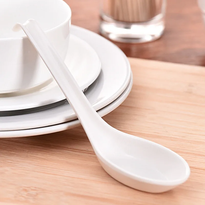 1PC Candy Color Long Handle Soup Spoons Tea Coffee Stirring Flatware Rice Ladle Spoon Meal Dinner Scoops Kitchen Supplies | Дом и сад