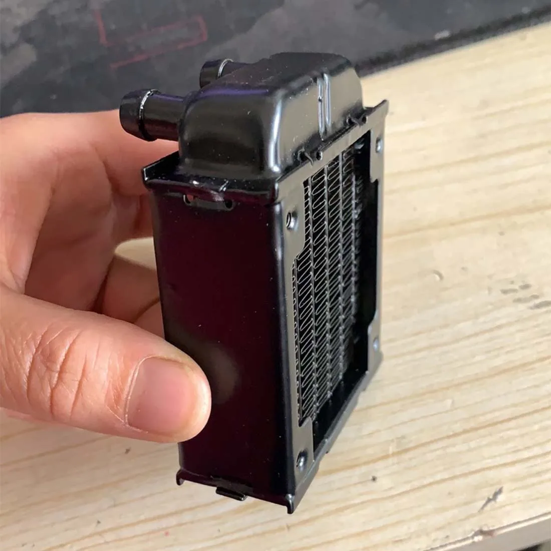 

Radiator for Gasoline Powered Model Car Engine